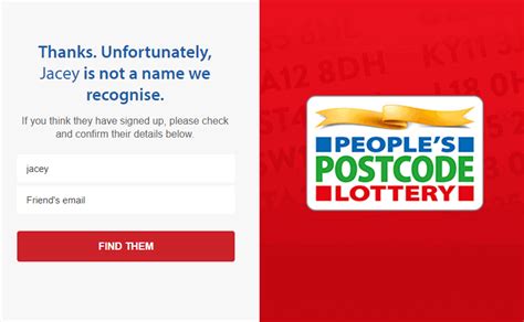 postcode lottery account sign in